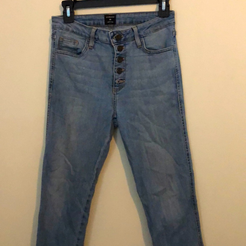 Just Black Denim High Waist Jeans